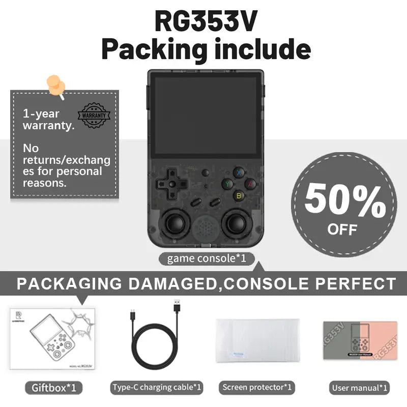 Anbernic RG353V/RG353VS - Retro Handheld