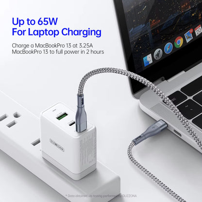 USB-C naar USB-C Kabel 65W 1M/2M/3M - Accessoires