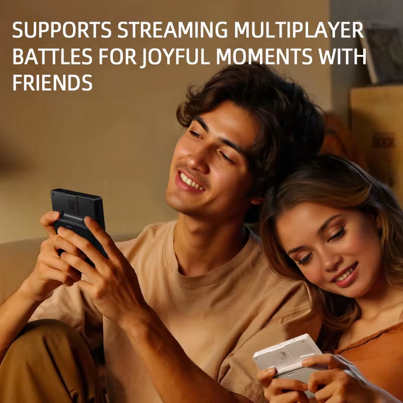 2025 E5Ultra Android Handheld Game Players 5-Inch High-Definition Ips Touch Screen with 6+128Gb Online Battle Game Console ﻿Gift