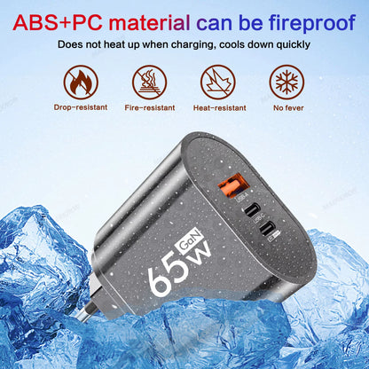 65W USB C Oplaadblok - Accessoires