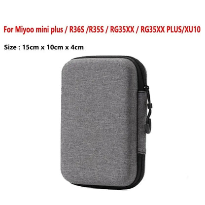 Protect Game Storage Case for Miyoo Mini plus R36S R35S Portable Storage Console Bag Carry Case for Anbernic RG35XX XU10