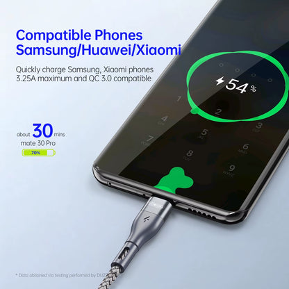 USB-C naar USB-C Kabel 65W 1M/2M/3M - Accessoires